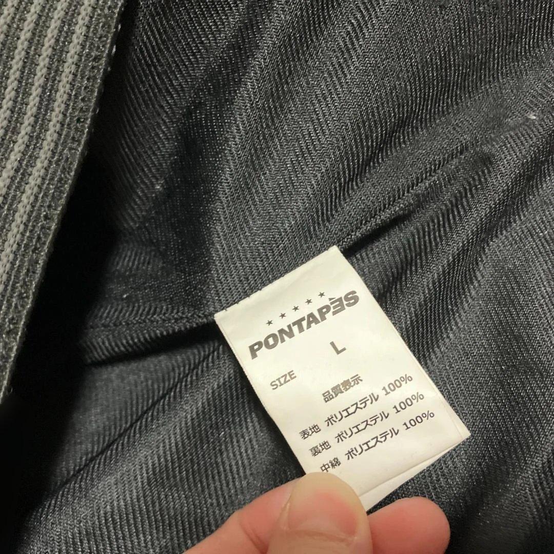 PONTAPES スキー スノボ ウェア 上下 メンズL 黒白