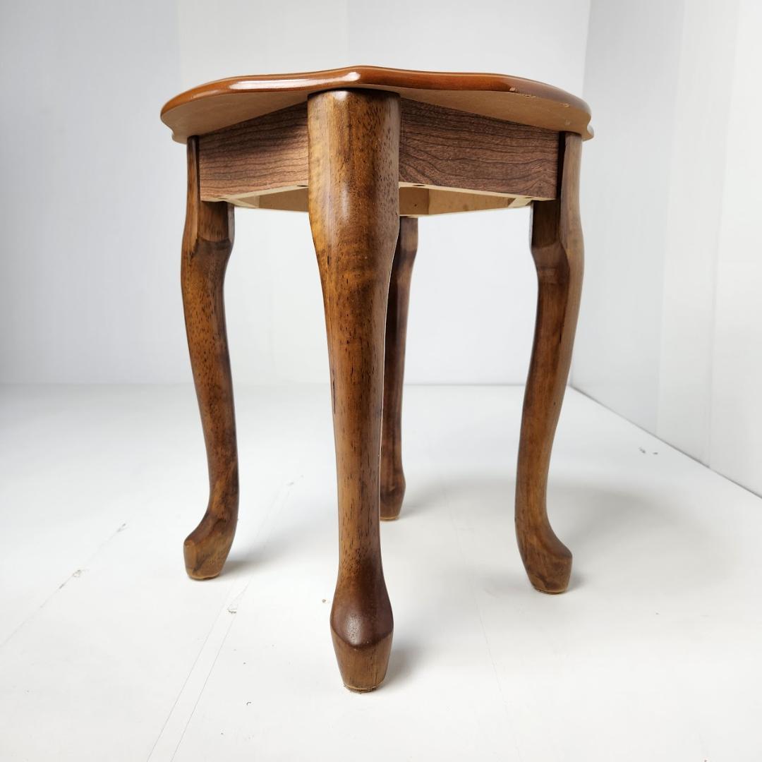 サイドテーブル サイドボード 花台 side table 飾り台 木製 猫足