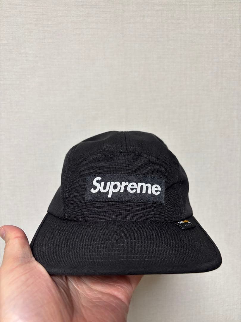 【極美品】Supreme Cordura Camp Cap Black