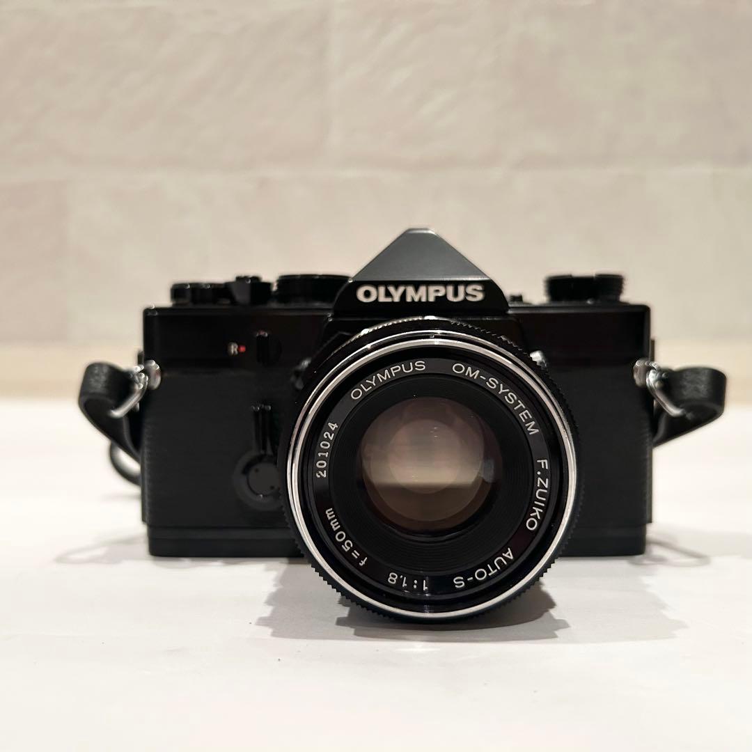 ☆完全動作☆OLYMPUS OM-1 50mm F1.8 一眼レフカメラ