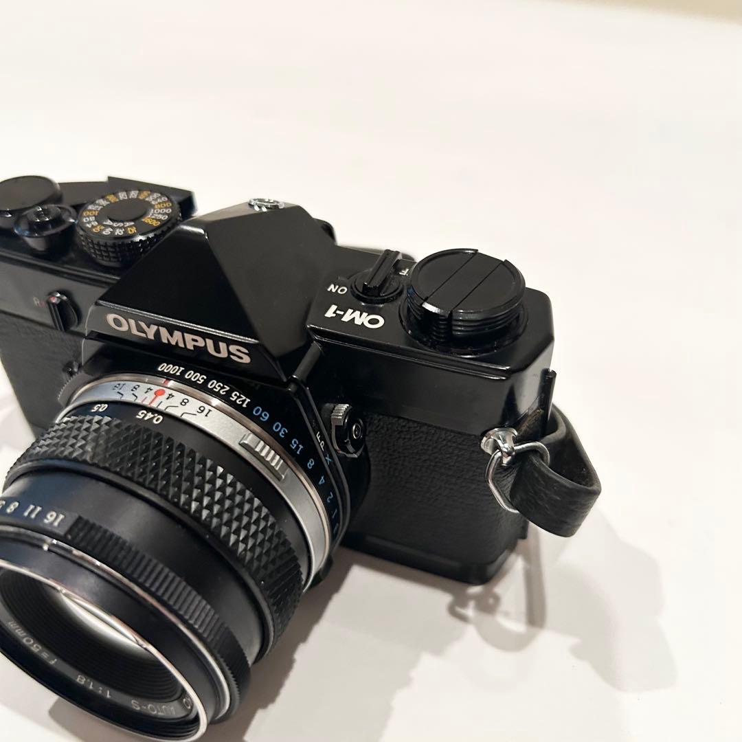 ☆完全動作☆OLYMPUS OM-1 50mm F1.8 一眼レフカメラ