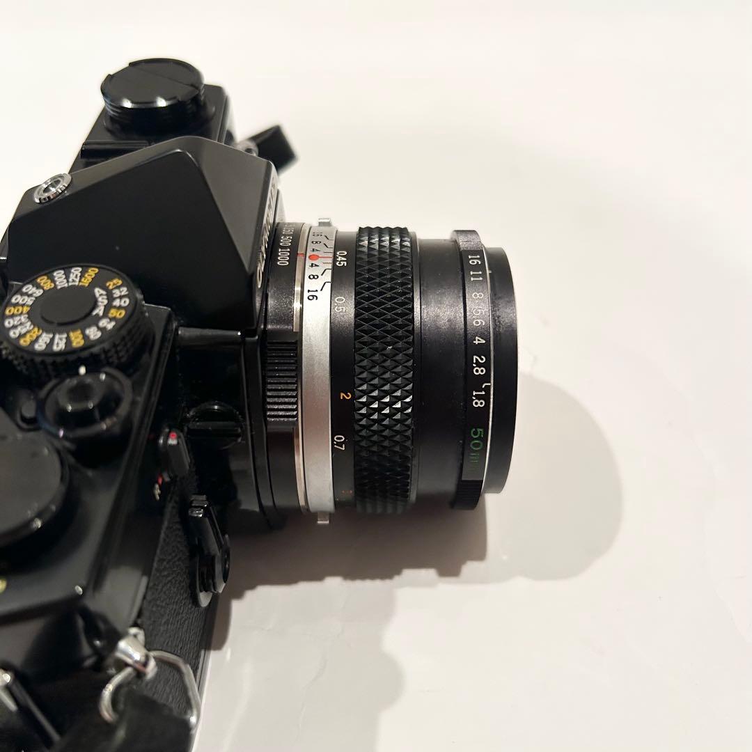 ☆完全動作☆OLYMPUS OM-1 50mm F1.8 一眼レフカメラ