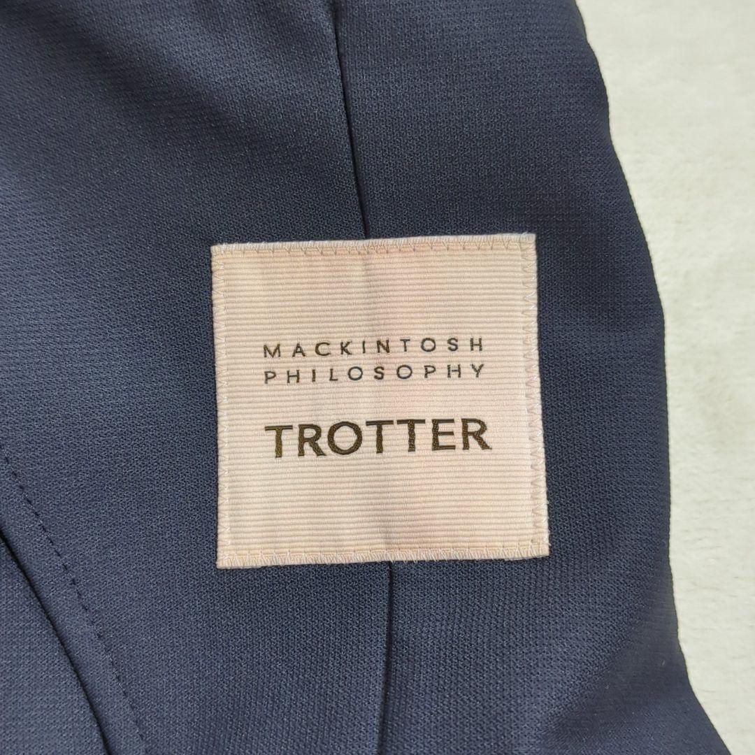 マッキントッシュ 38L トロッターテーラードジャケット ストレッチ 洗える 紺
