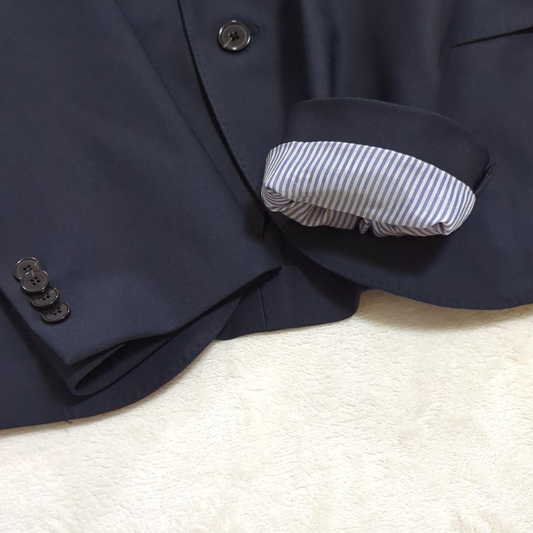 マッキントッシュ 38L トロッターテーラードジャケット ストレッチ 洗える 紺