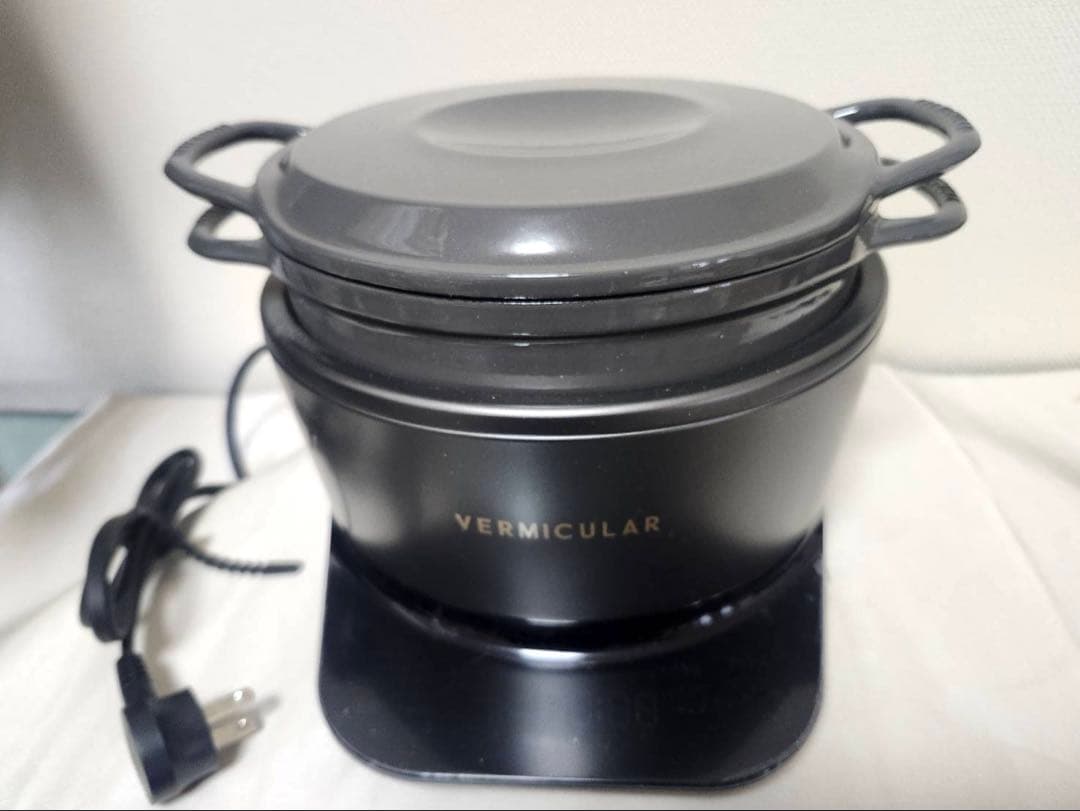 バーミキュラ ライスポットミニ 3合炊き 2018年3月 #トリュフグレー