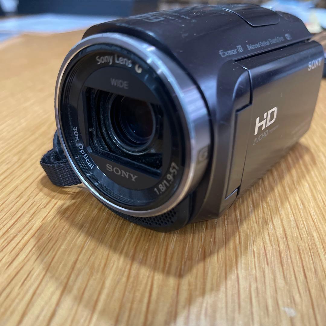 並品 SONY ソニー　HDR-CX670 ボルドーブラウン