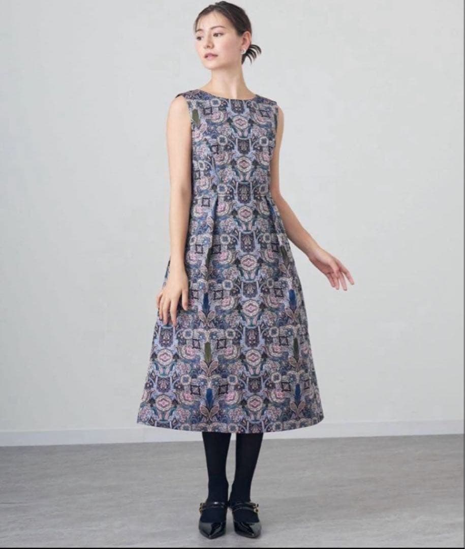 新品未使用品　アナイ タロットモチーフタック ワンピース