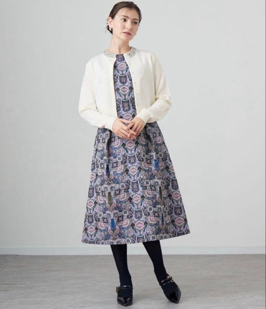 新品未使用品　アナイ タロットモチーフタック ワンピース