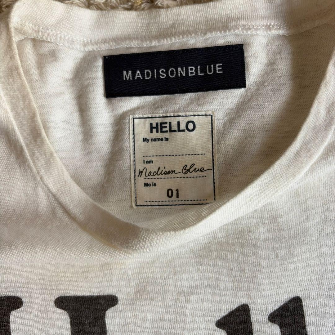 【マディソンブルー】正規品ハローTシャツ01