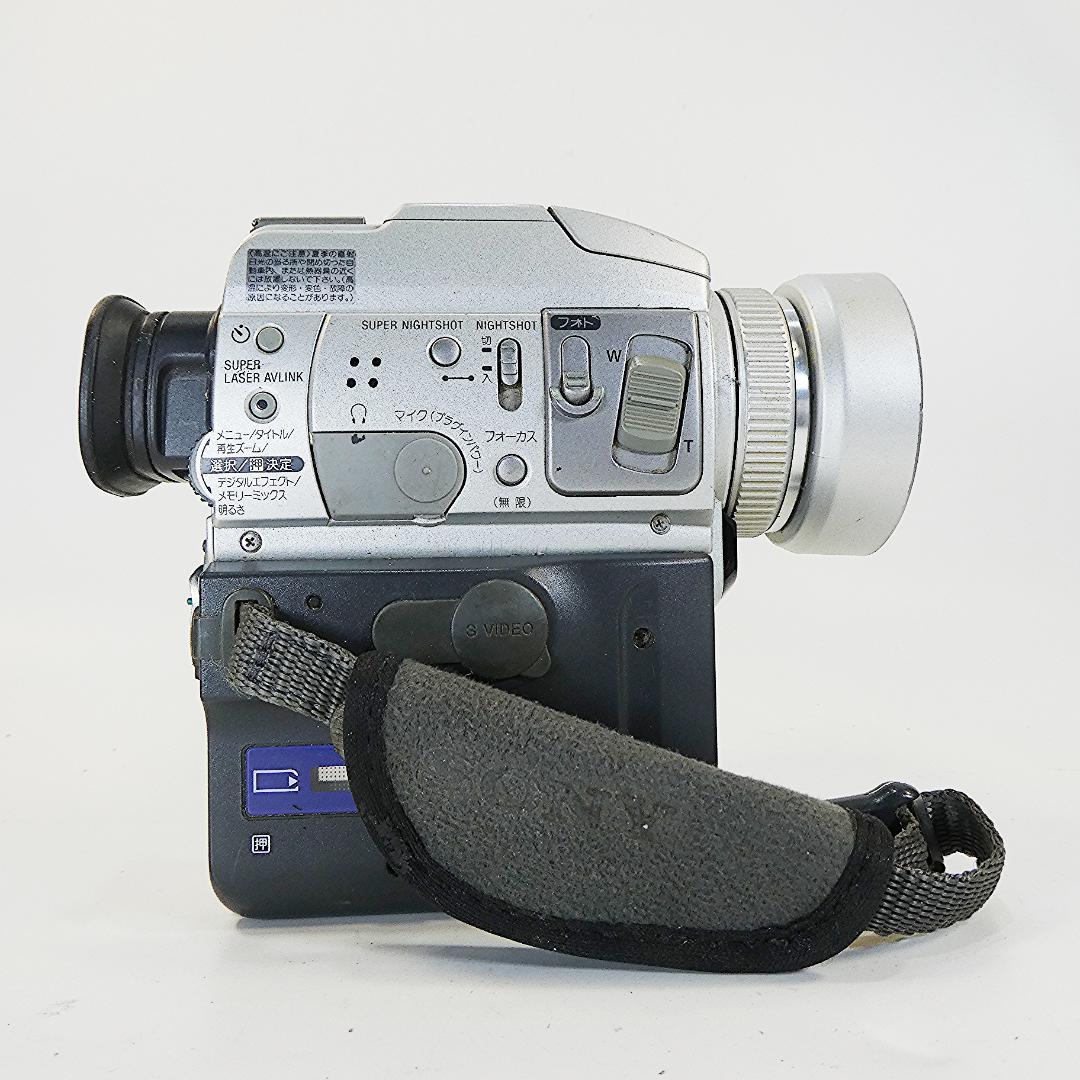動作品 ソニーDCR-PC110 MiniDV ビデオカメラ DVDダビングに