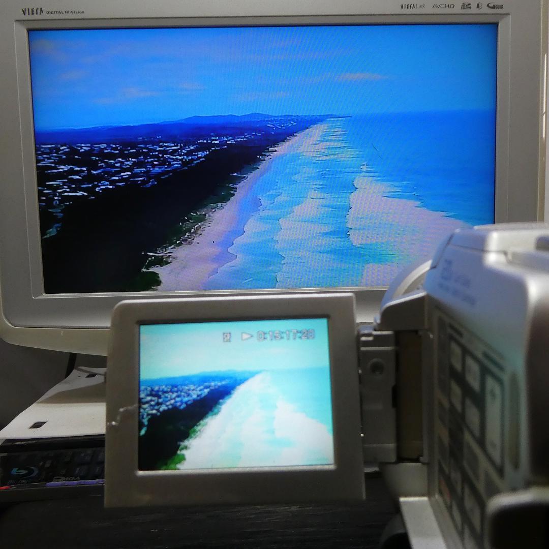 動作品 ソニーDCR-PC110 MiniDV ビデオカメラ DVDダビングに