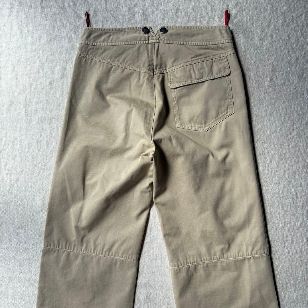 PRADA SPORT プラダスポーツ ラバーロゴ コットン ベージュ 46