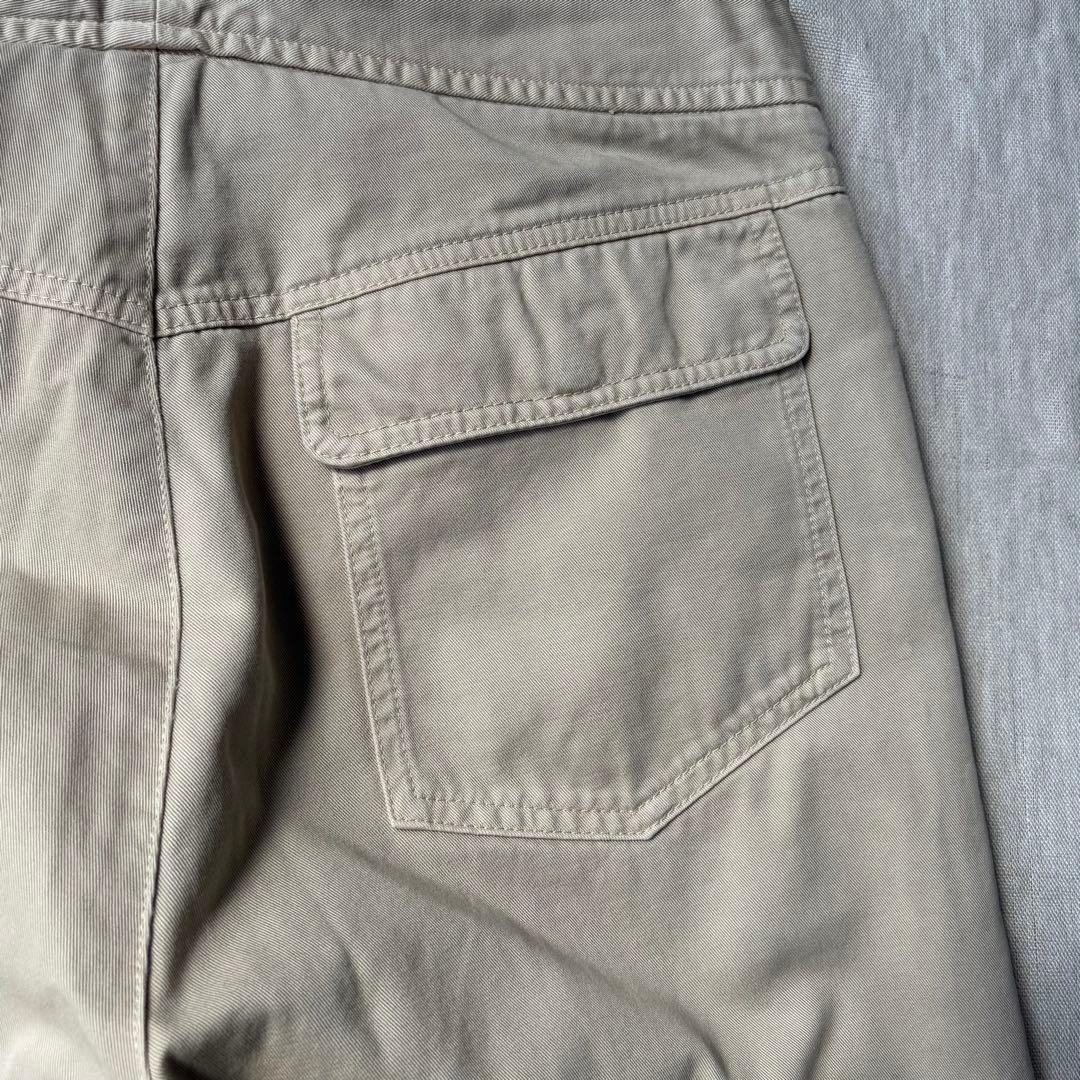 PRADA SPORT プラダスポーツ ラバーロゴ コットン ベージュ 46