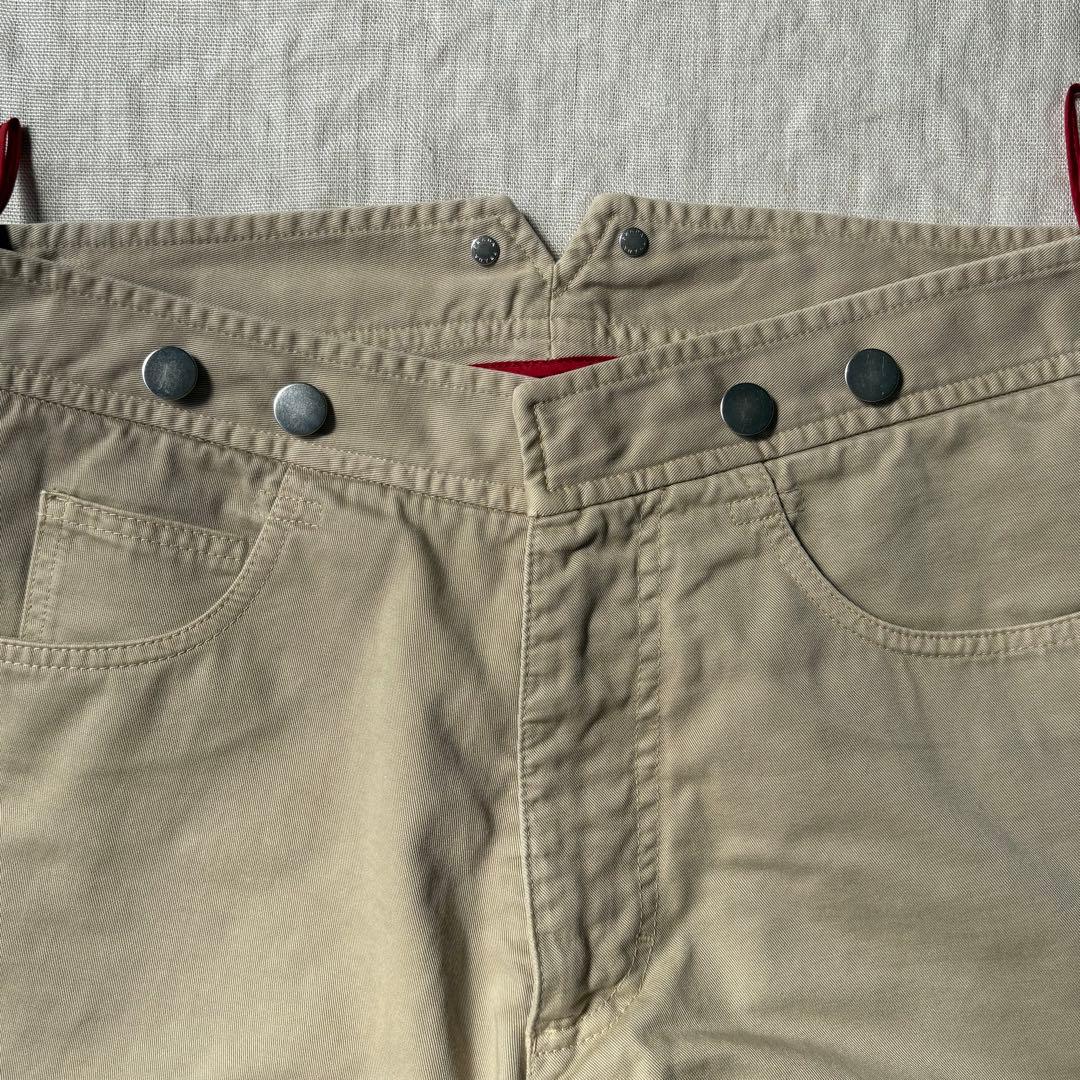 PRADA SPORT プラダスポーツ ラバーロゴ コットン ベージュ 46