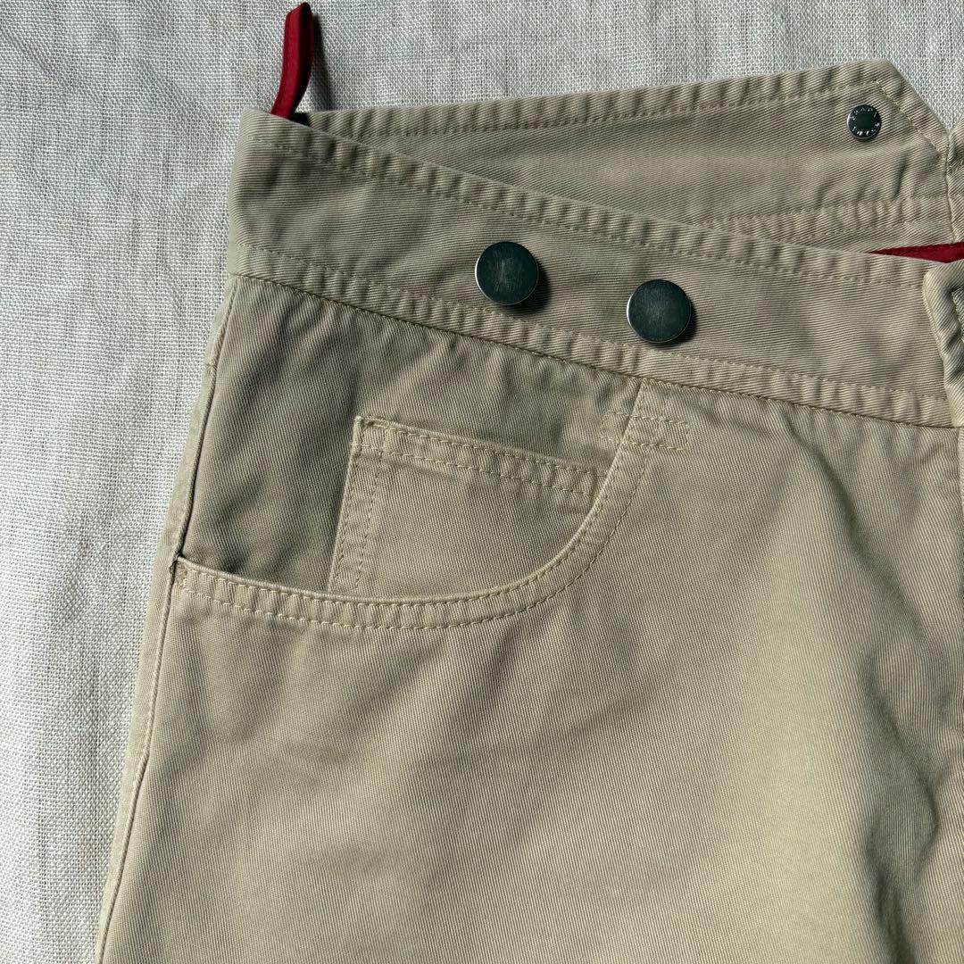 PRADA SPORT プラダスポーツ ラバーロゴ コットン ベージュ 46