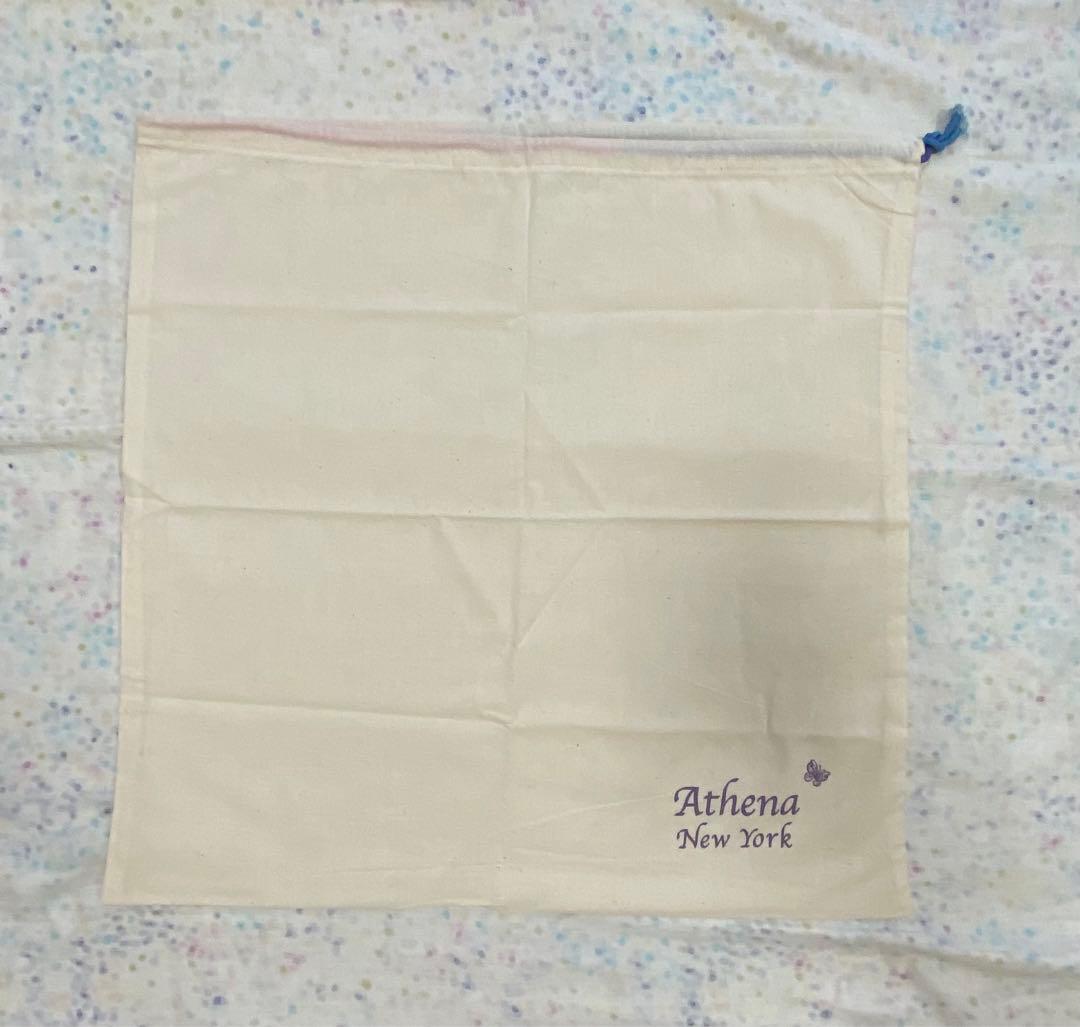 タグ付き新品　Athena New York リサコ　 ネイビー　リボン