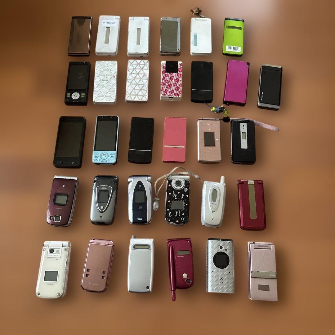 携帯電話 ガラケー 31台セット ジャンク品