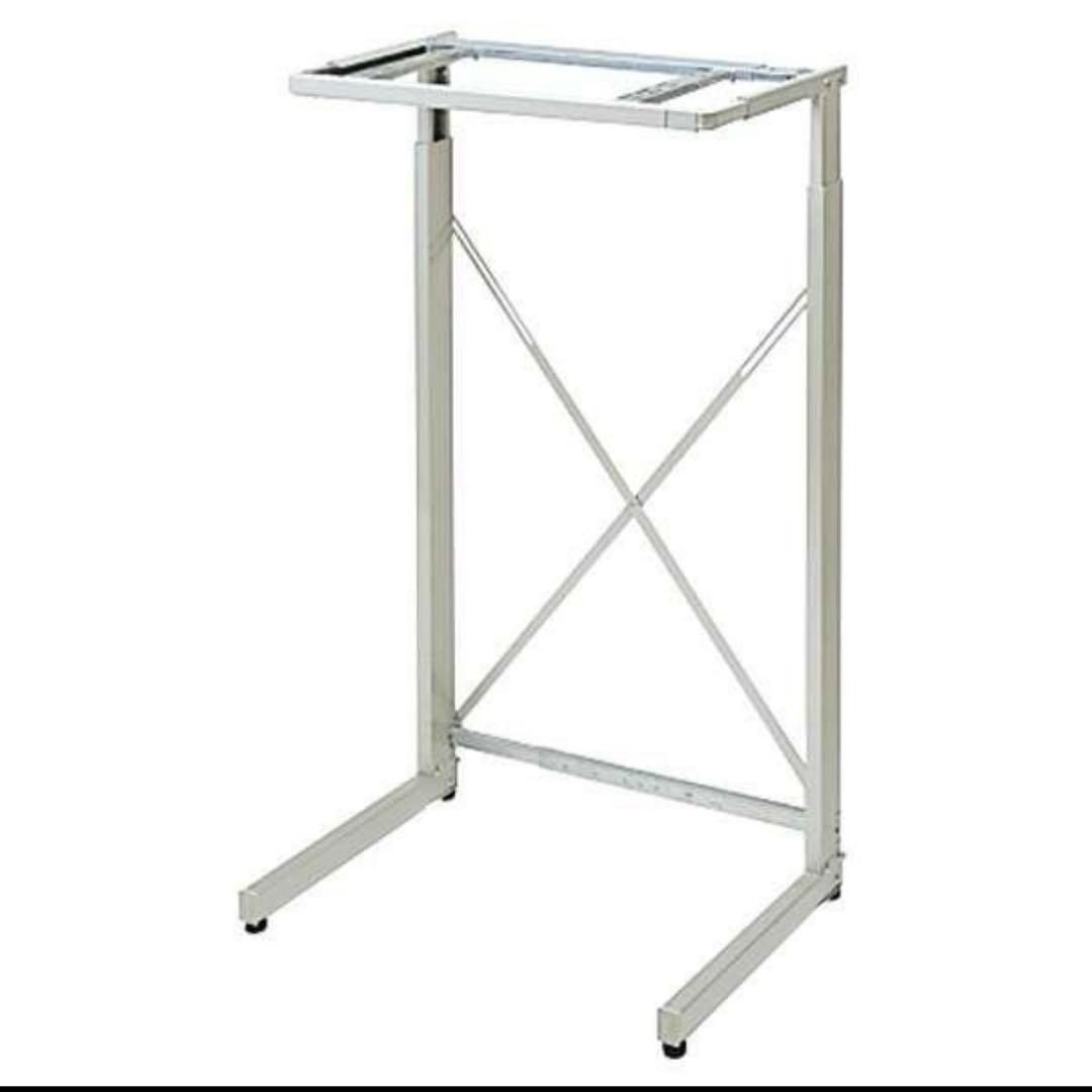 日立 乾燥機スタンド 「のびのびスタンド」DES-75 シルバーグレー