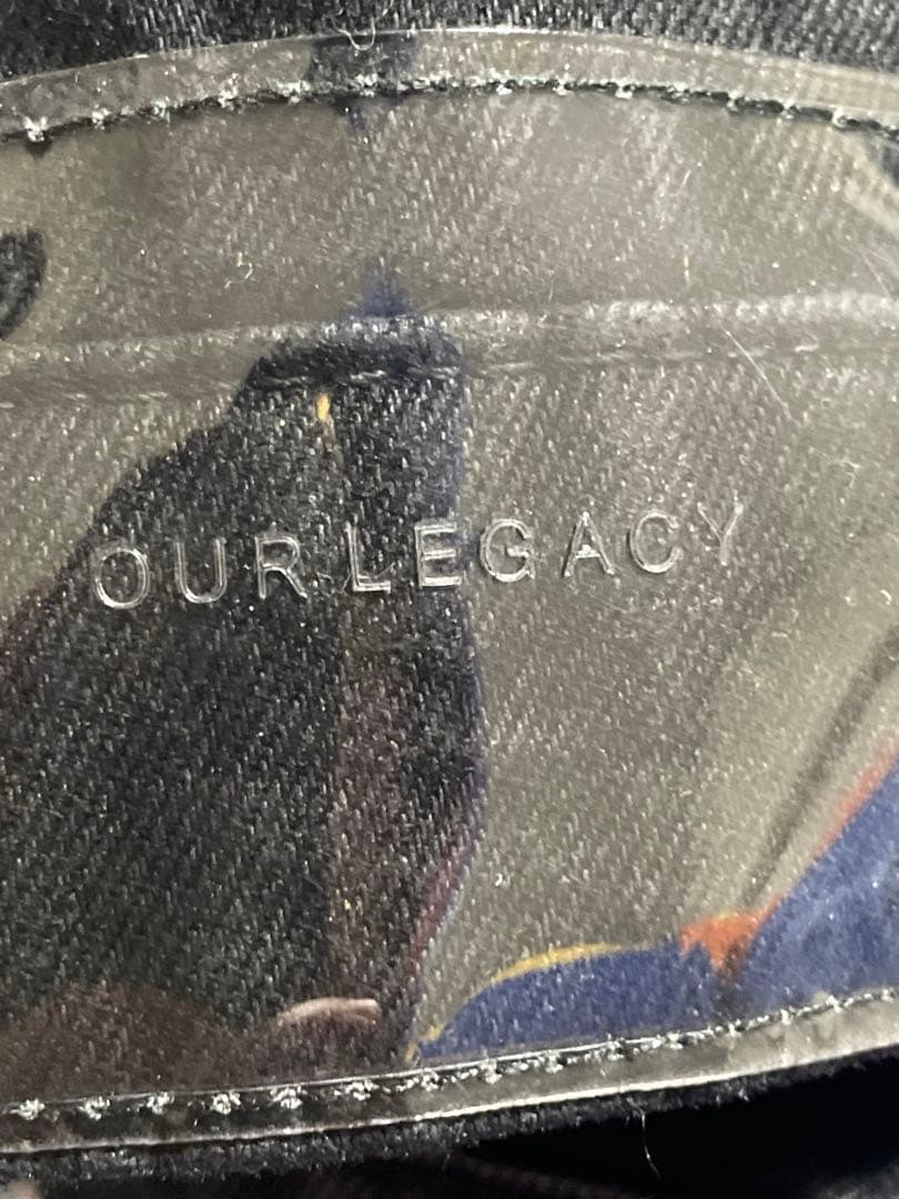 OUR LEGACY ブラックデニムジャケット