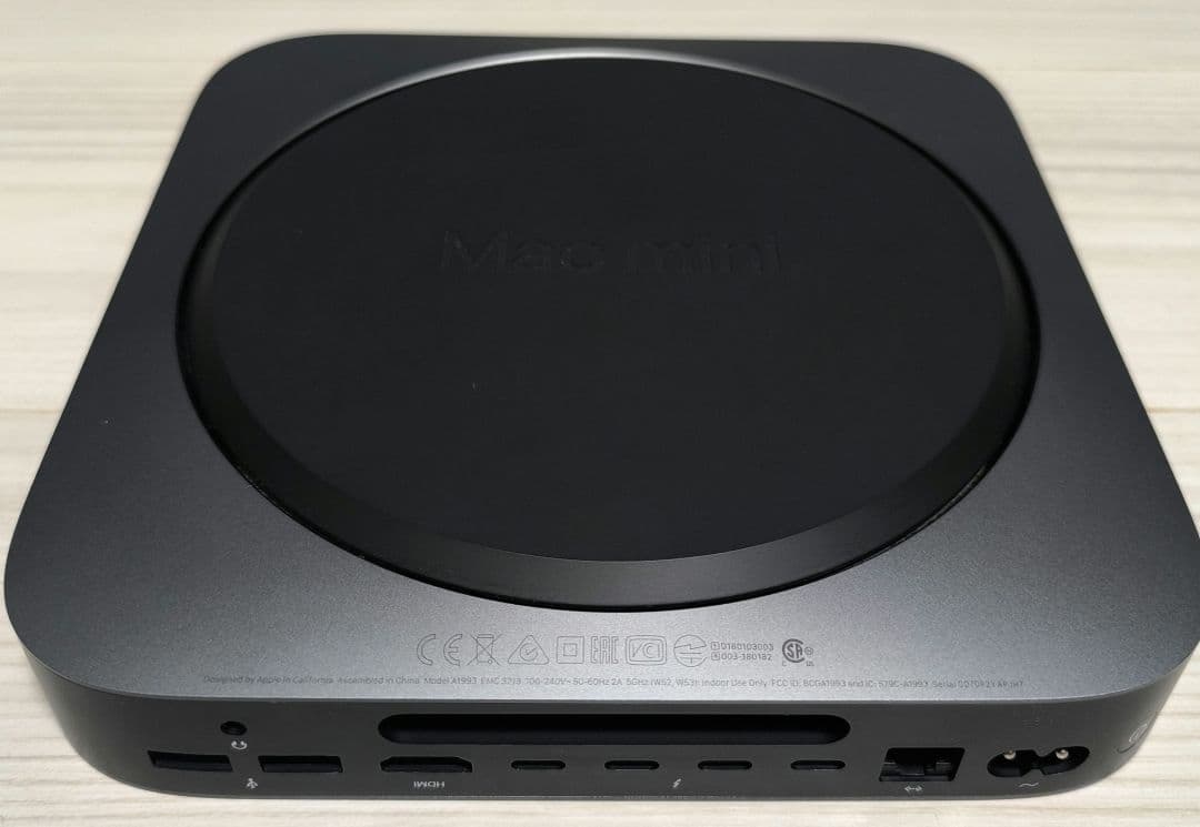 Apple Mac mini 2018 スペースグレー 本体