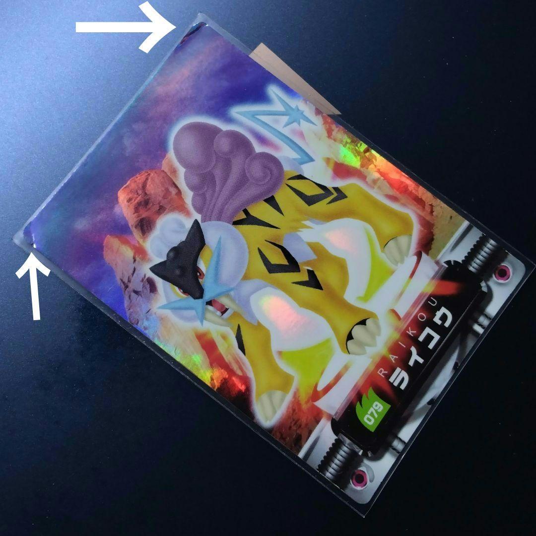 ポケモン　ずかん　カード　図鑑　レックウザ　ライコウ　ミロカロス