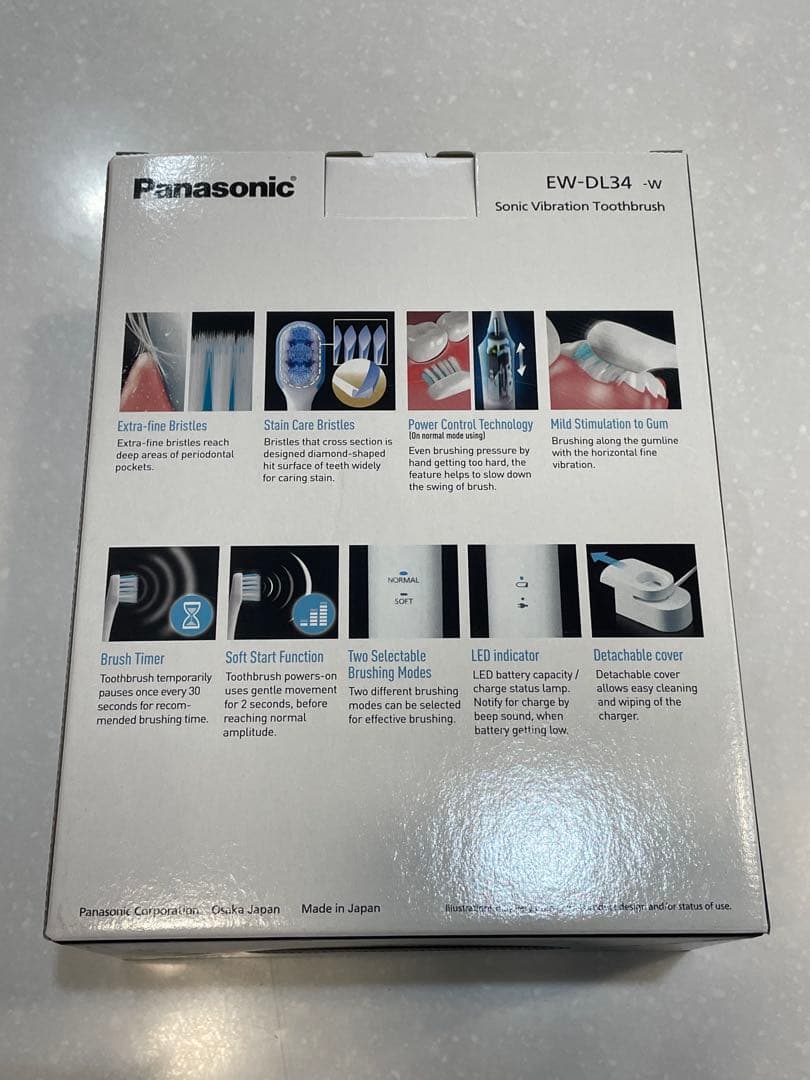 【あぁみぃ様】Panasonic EW-DL34 ドルツ 電動歯ブラシ