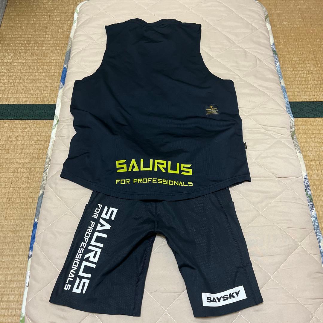 SAURUS SAYSKY タンクトップ＆ショートパンツセット XS