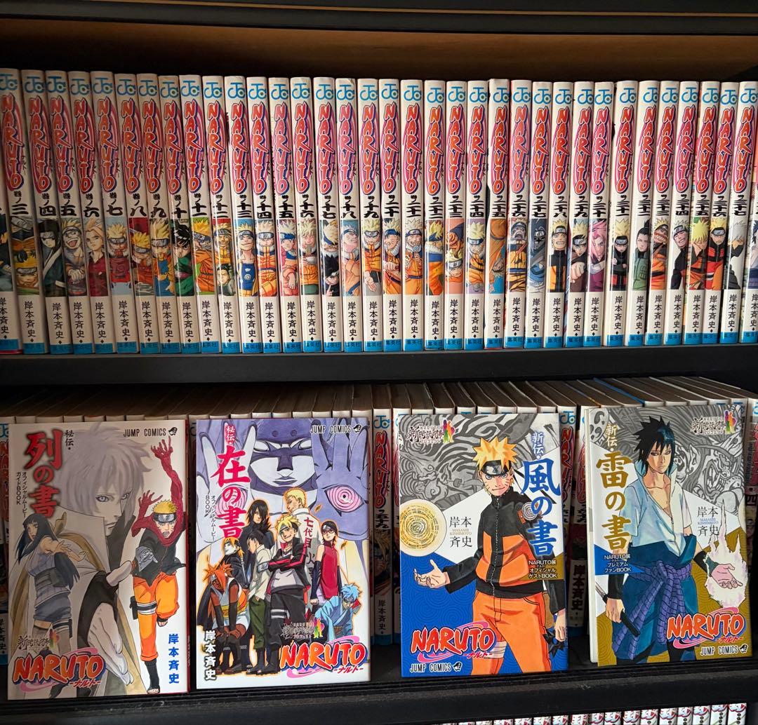 NARUTO 全巻セット　関連本やBORUTO4巻まで