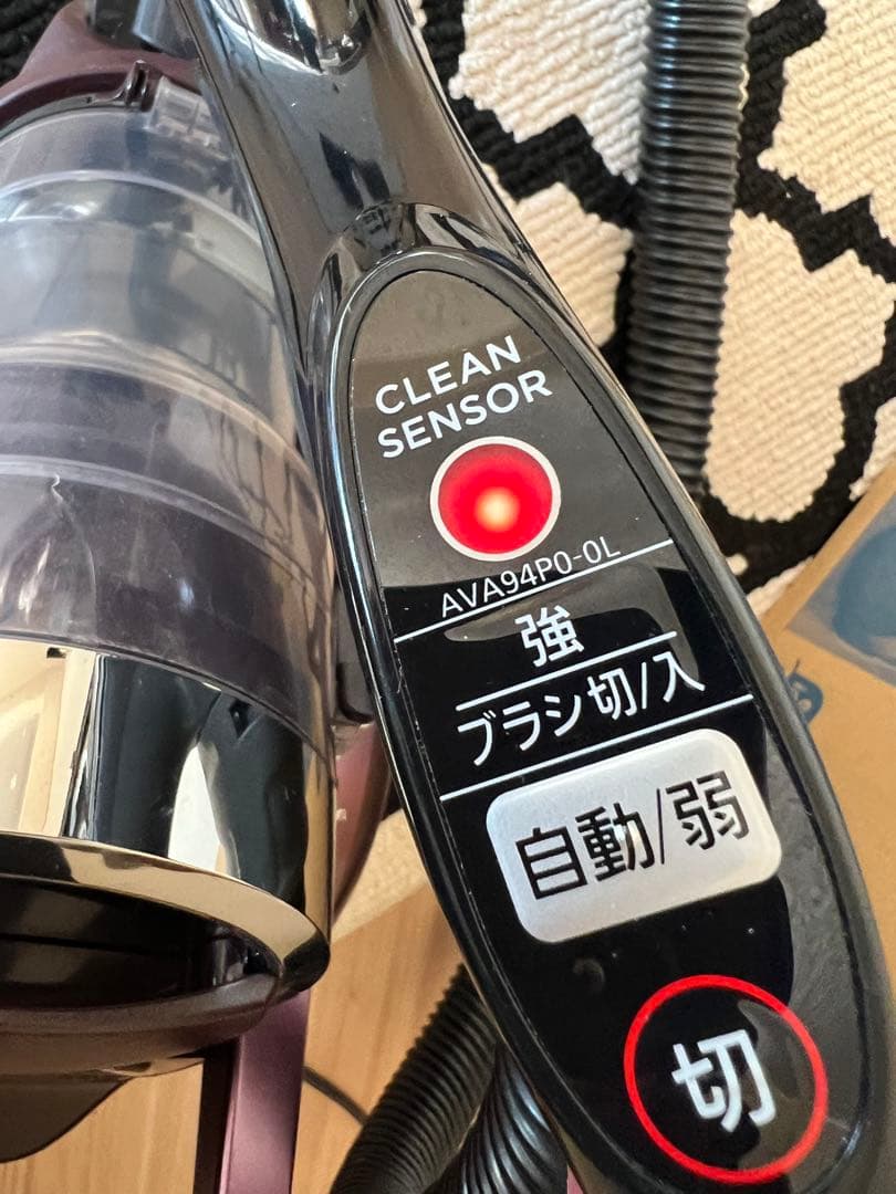 【美品】　パナソニック　サイクロン掃除機　クリーンセンサー　軽量