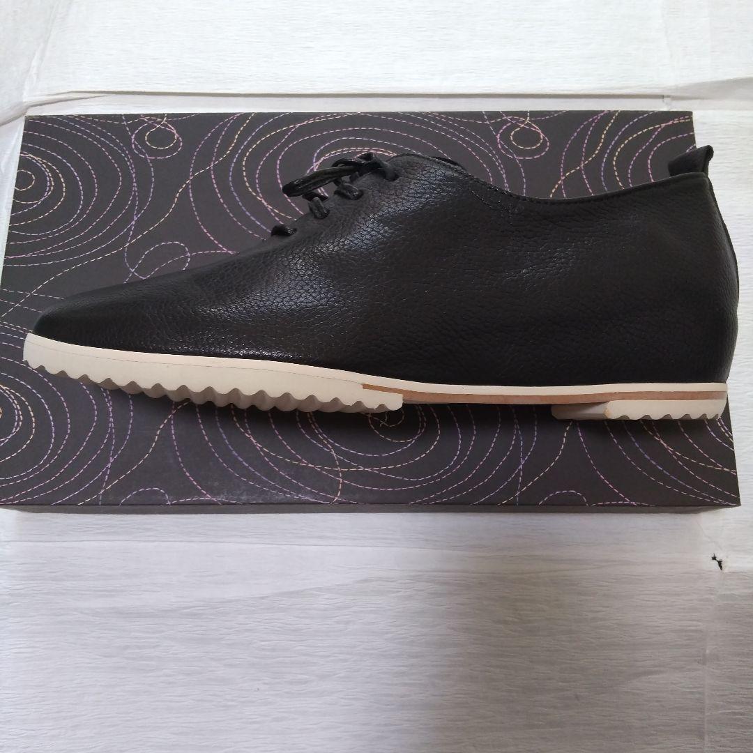 RS ホーマーズ　ブラックレザー ローカットシューズ黒サイズ38.5