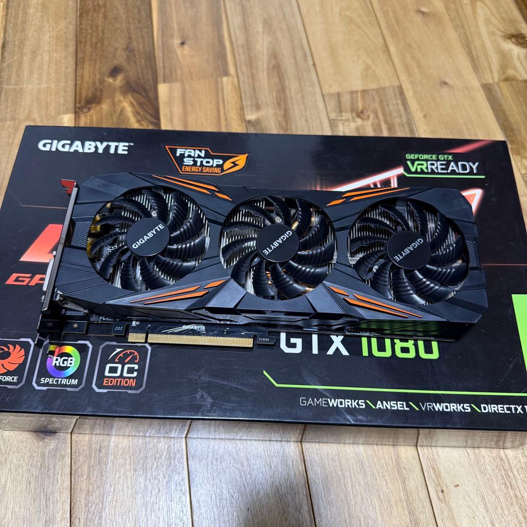 F*F様 【動作品】GIGABYTE GTX 1080 グラフィックボード 8G