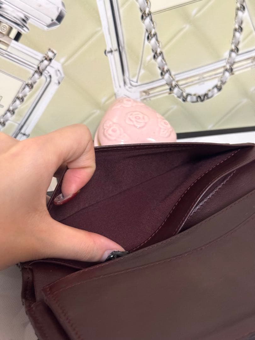 美品✨️CHANEL シャネルマトラッセラムスキン長財布✨️②