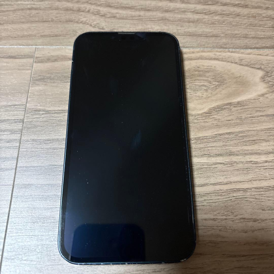 iPhone13 128GB ミッドナイト ブラック SIMフリー 背面傷あり