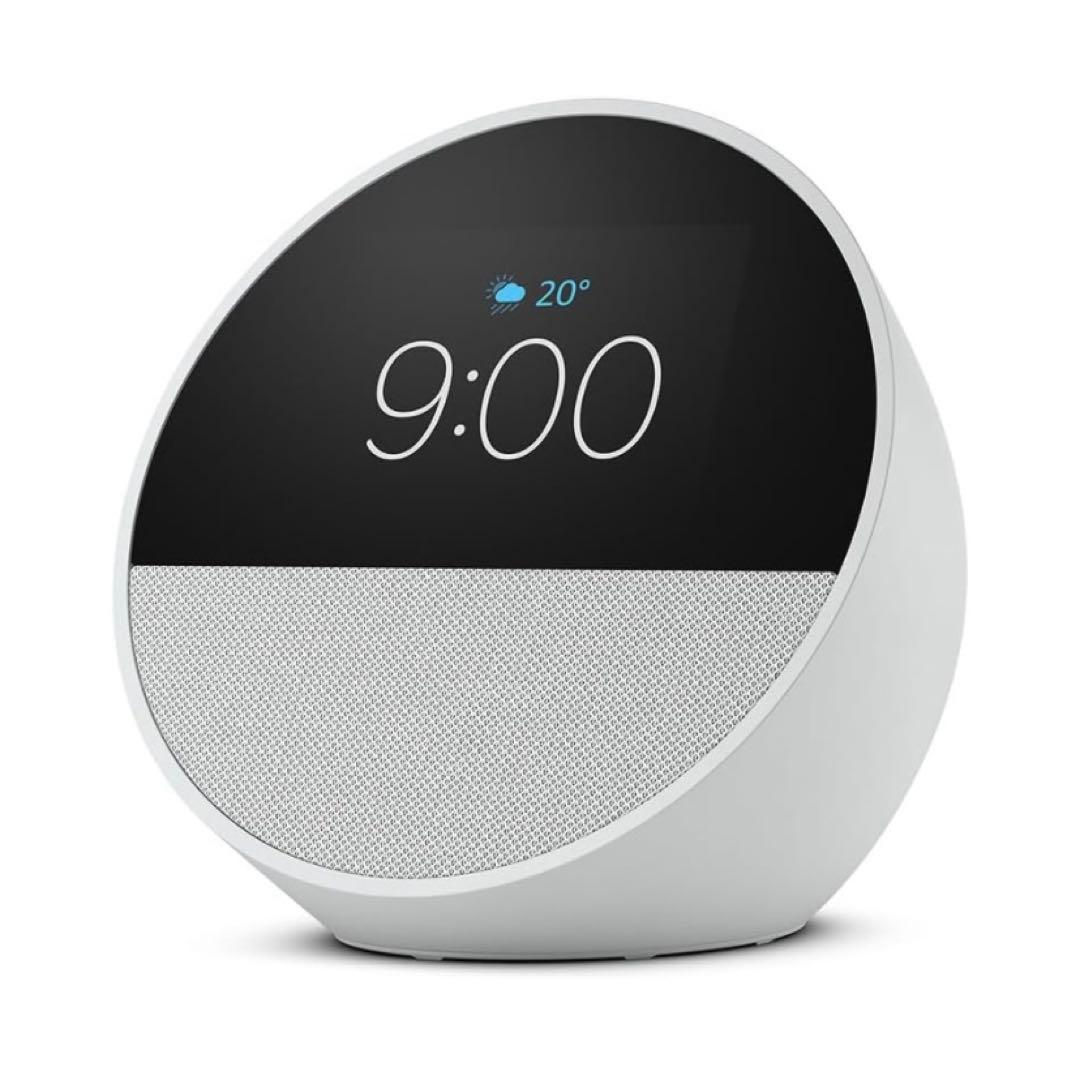 Amazon Echo Spot グレーシャーホワイト 2024年発売