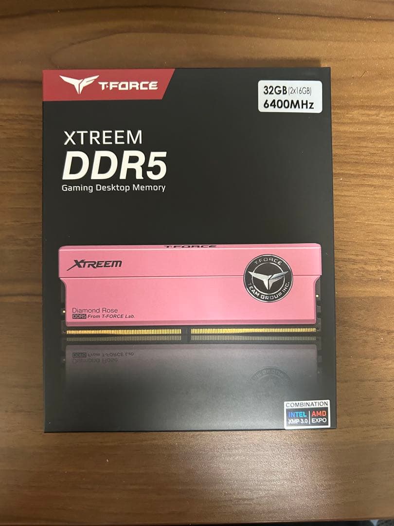 【新品未開封】DDR5-6400 32GB(16GB×2) Team