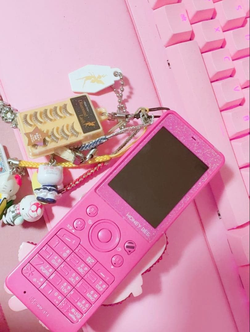 WILLCOM/HoneyBee/平成レトロ/GAL仕様/ガラケー/