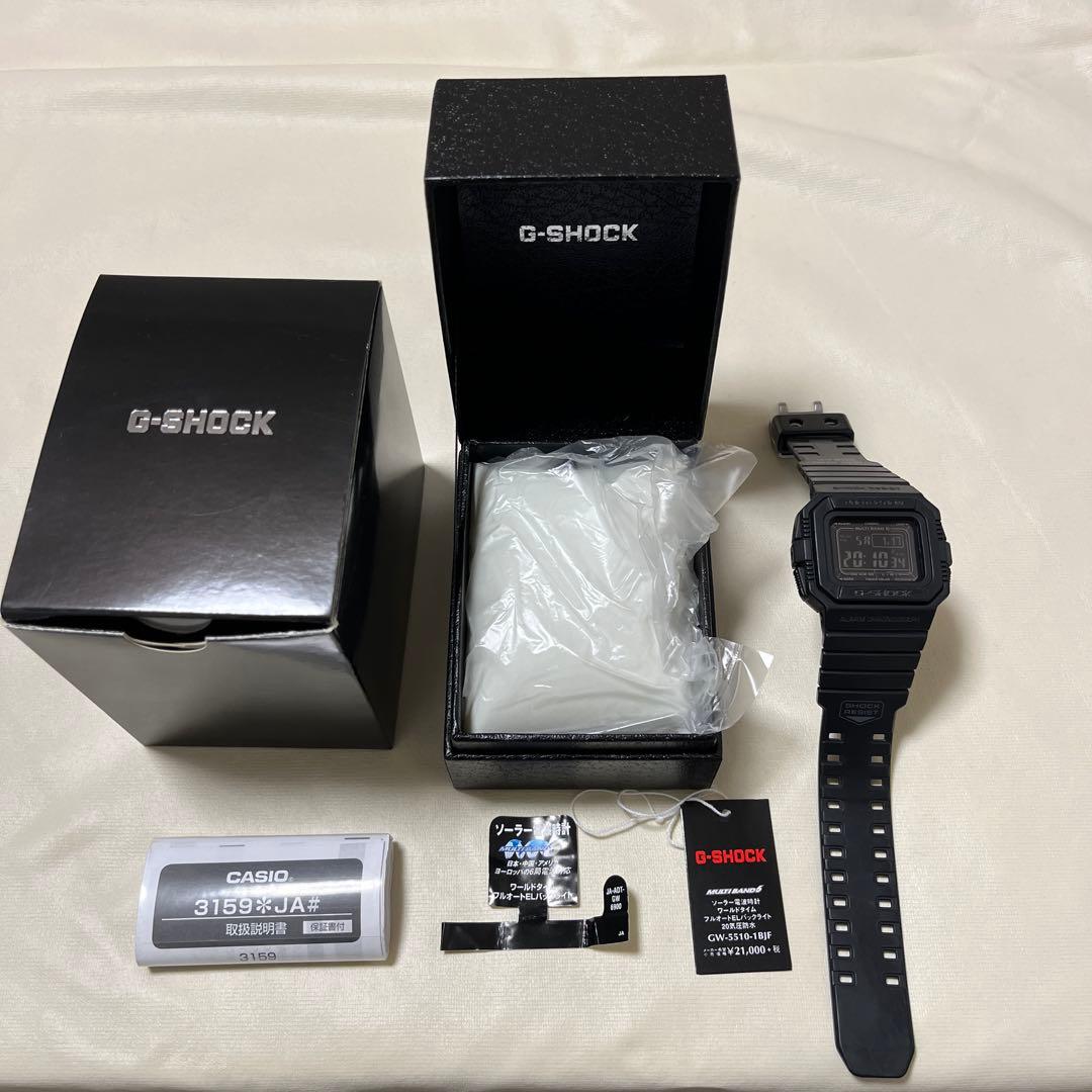 CASIO G-SHOCK GW-5510-1BJF 電波ソーラー