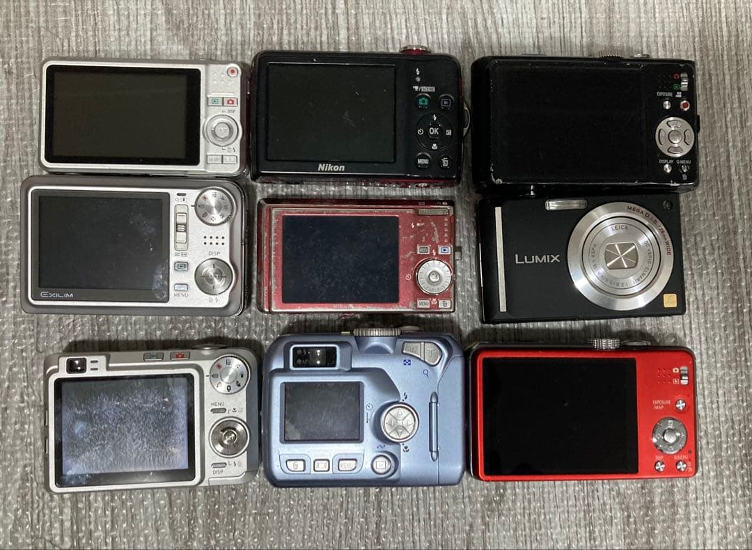 デジカメ28台まとめ売り　※動作未確認