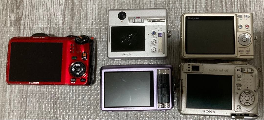 デジカメ28台まとめ売り　※動作未確認