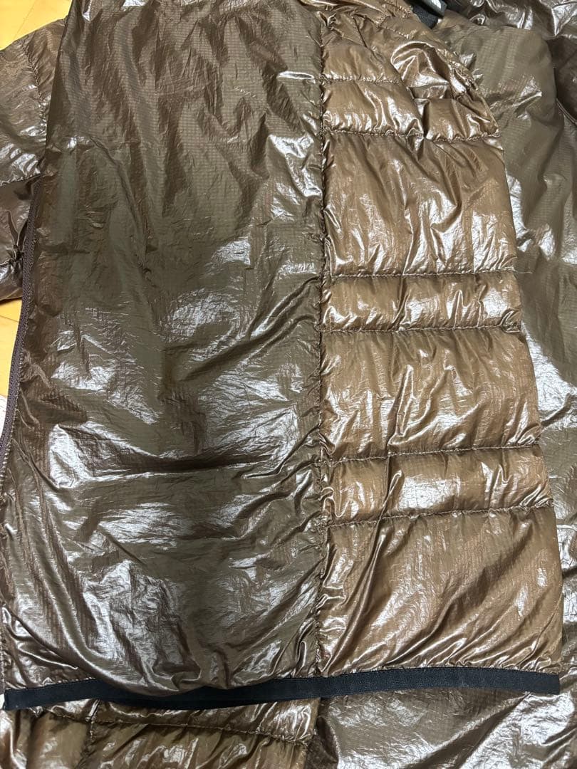 THE NORTH FACE ライトヒートジャケット　ブラウン　サイズ