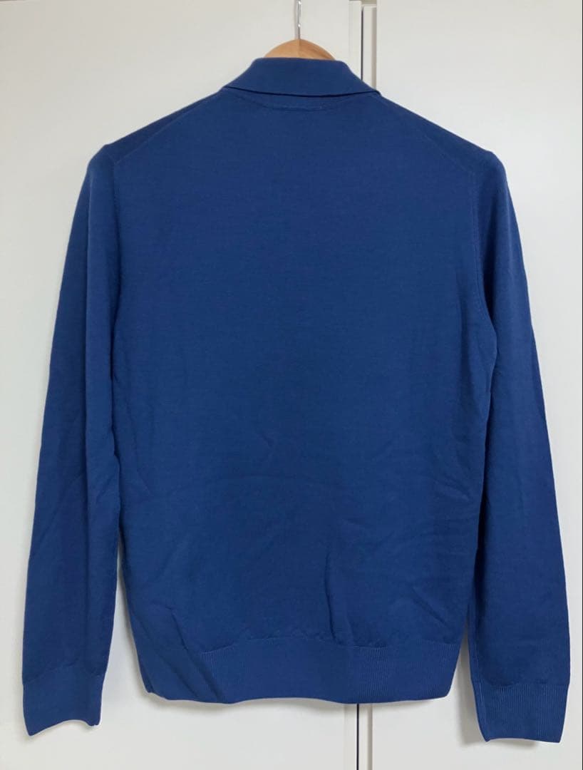 Cruciani（クルチアーニ）の長袖ニットポロシャツ　送料無料　46サイズ