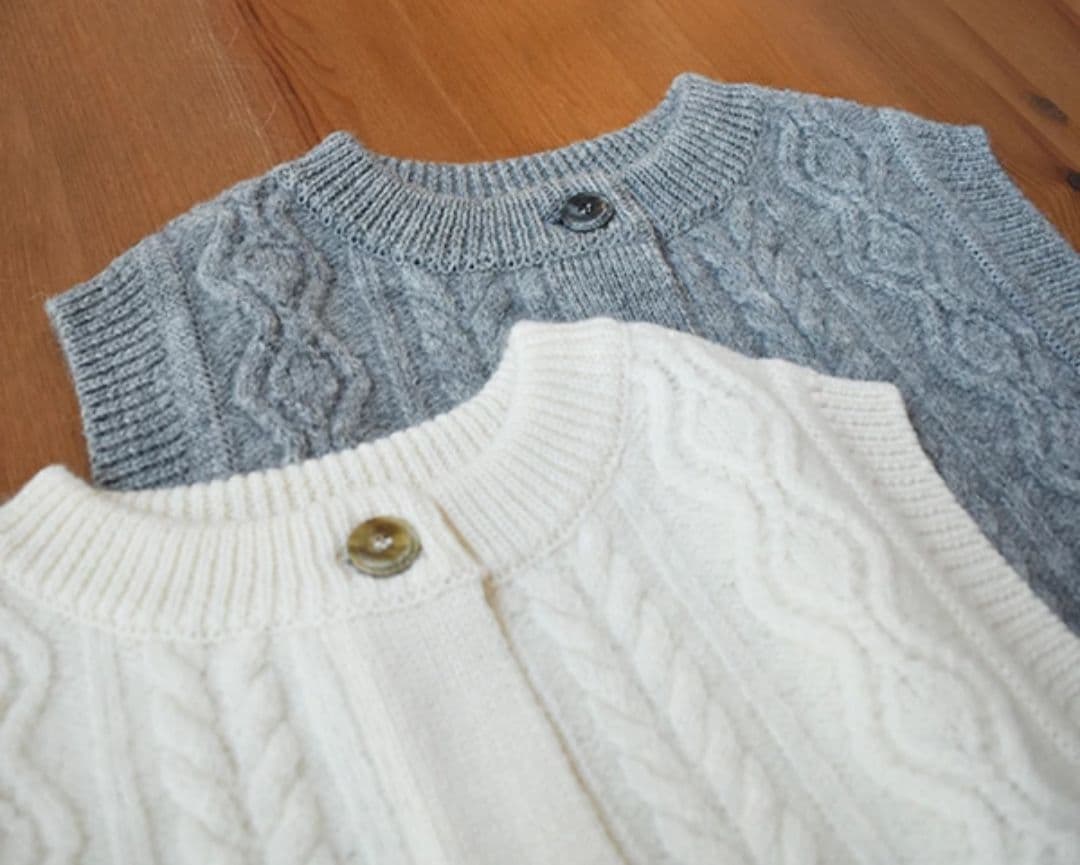 新品　ichiantiquites　イチアンティークス　ウールニットベスト