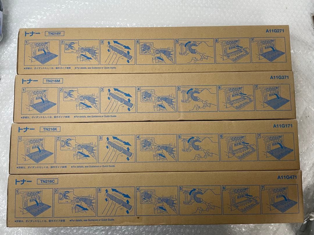 KONICA MINOLTA TN216 トナー 4色セット 未使用品