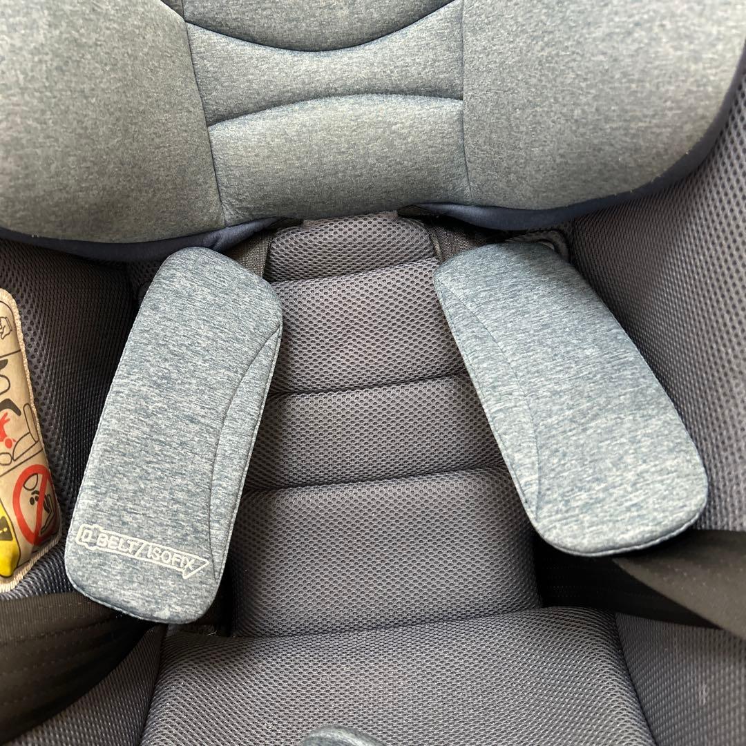 Aprica ISOFIX 車用チャイルドシート グレー