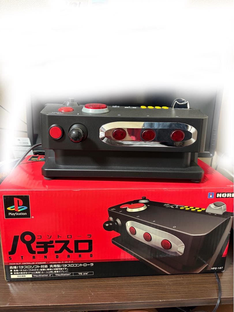 HORI パチスロコントローラー　PlayStation2 ソフト付き