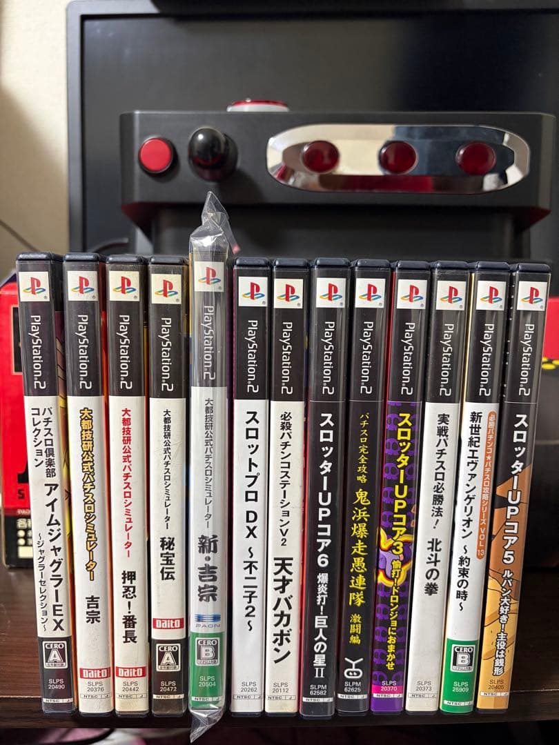 HORI パチスロコントローラー　PlayStation2 ソフト付き