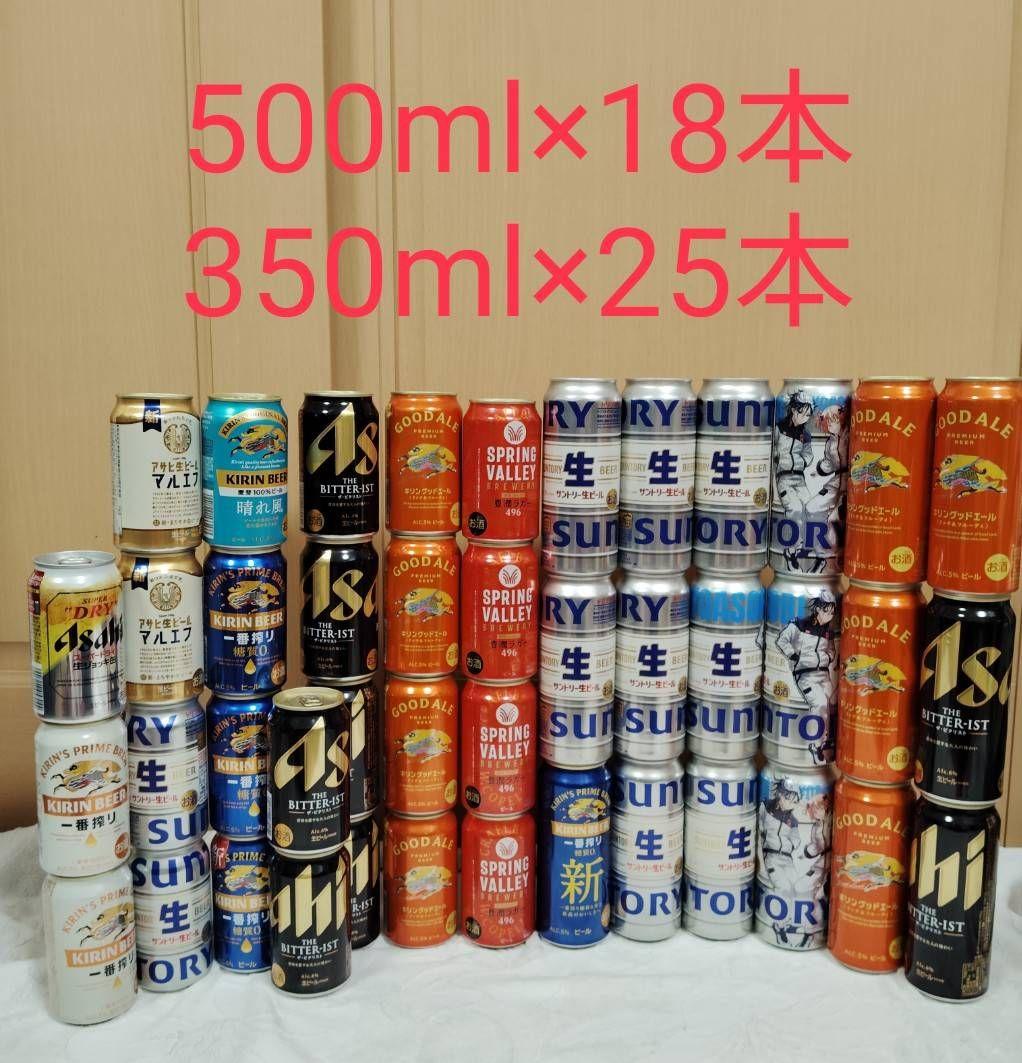 お酒まとめ売り　ビール43本