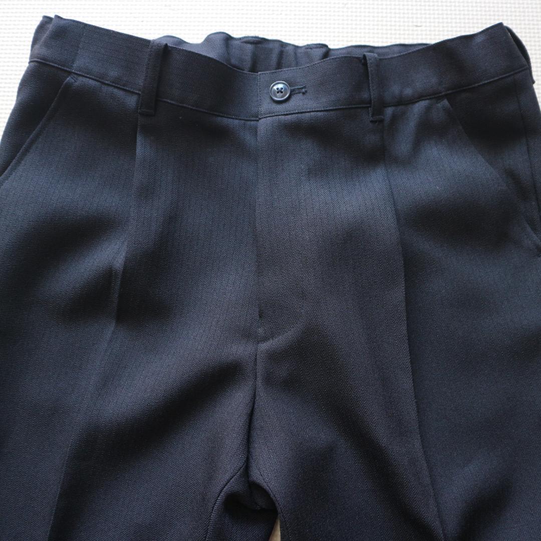 新品同様 ショパン 160cm 男の子 黒 ベスト付 セレモニースーツ上下セット