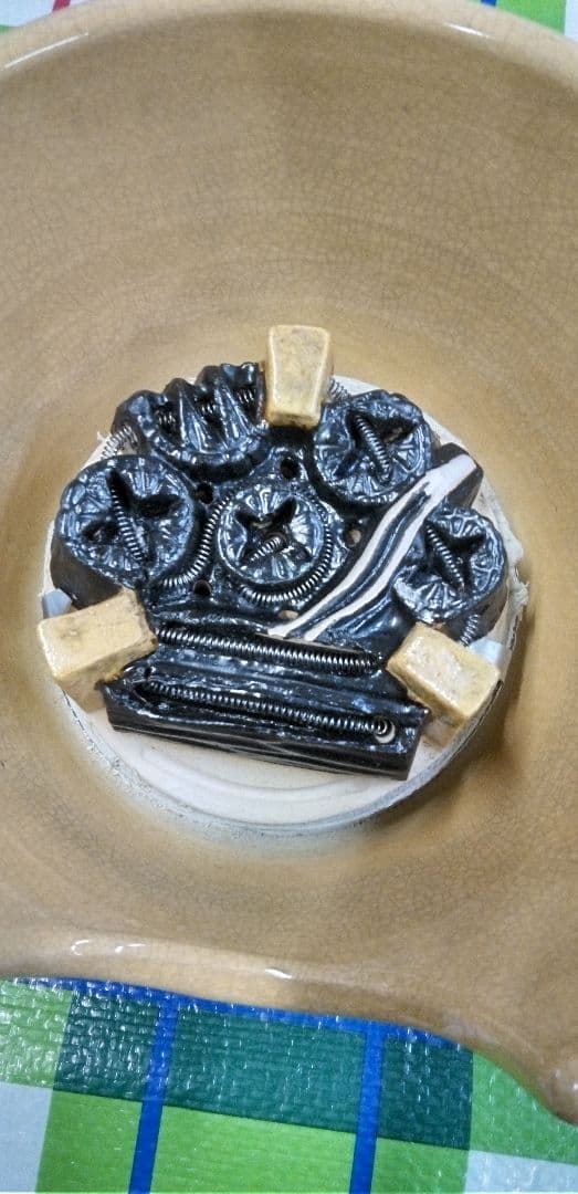 野々田式風炉型電熱器 枇杷色　さつま