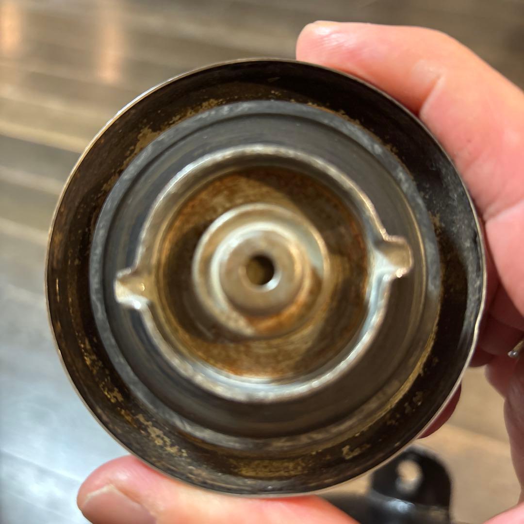 ハーレー　ショベルヘッド　エッグタンク　タンクキャップ　七宝焼